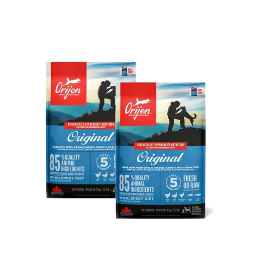 Orijen Canine Adult Original  Συσκευασία 2 x  6Kg  τροφή για σκύλους