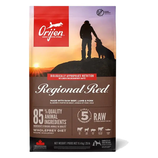 Orijen Canine Adult Regional Red 11,4Kg  τροφή για σκύλους