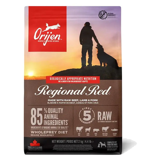 Orijen Canine Adult Regional Red 2Kg  τροφή για σκύλους