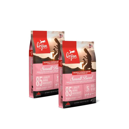 Orijen Canine Adult Small 4,5Kg τροφή για σκύλους, συσκευασία των 2