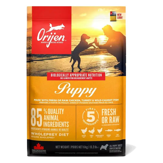 Orijen Canine Puppy 6Kg  τροφή για σκύλους