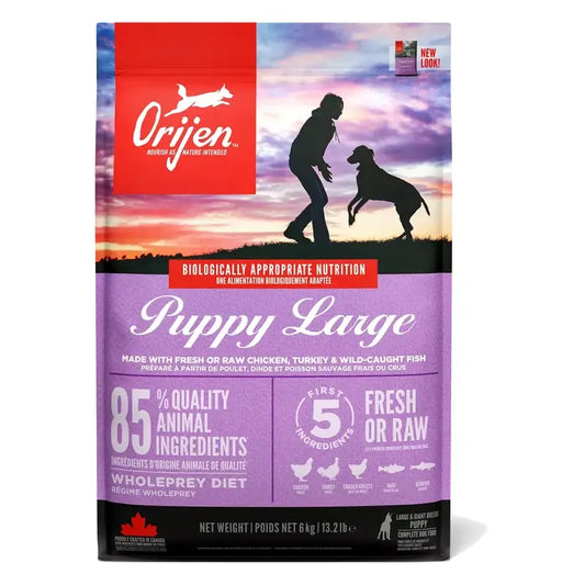 Orijen Canine Puppy Large 6Kg  τροφή για σκύλους