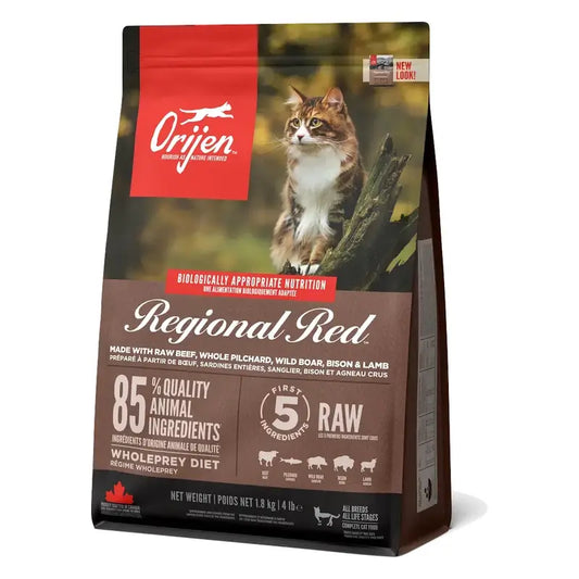 Orijen Feline Regional Red 1,8Kg  τροφή για γάτες