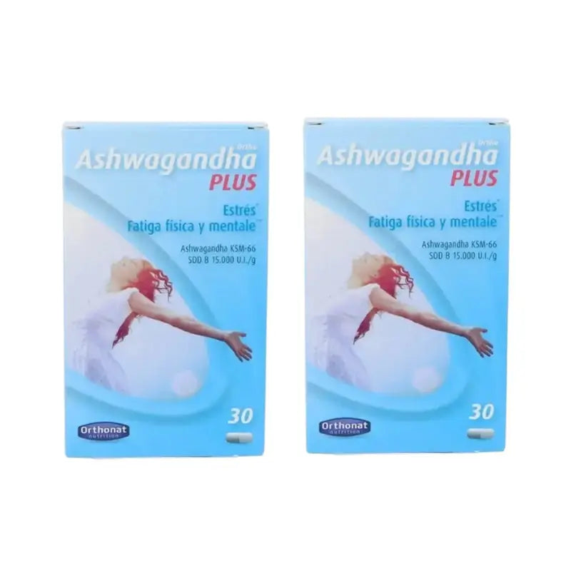 Orthonat Ashwaganda Plus, 2X30 κάψουλες