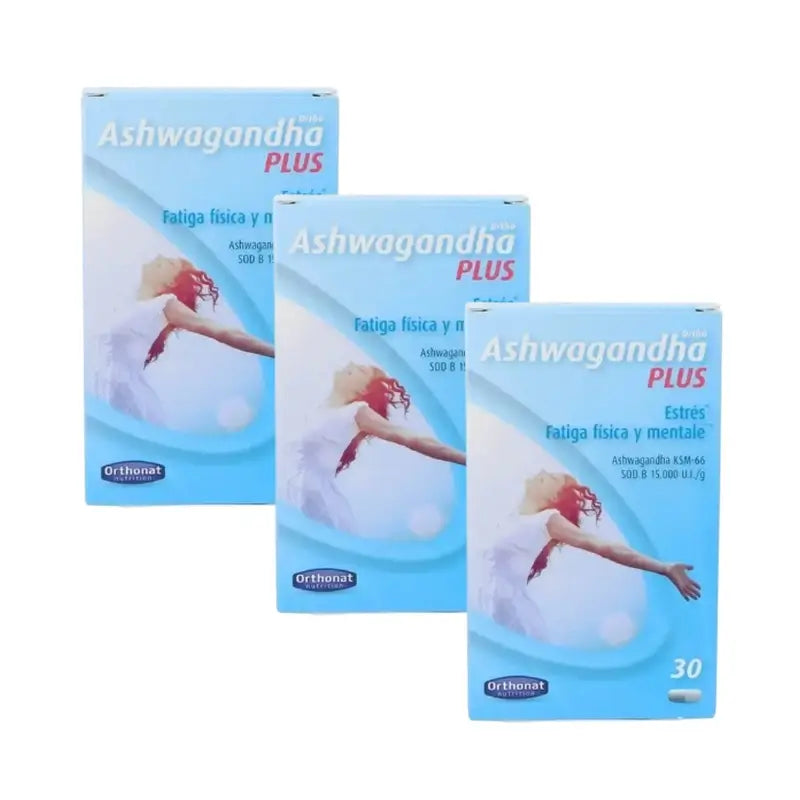 Orthonat Ashwaganda Plus, 3X30 κάψουλες