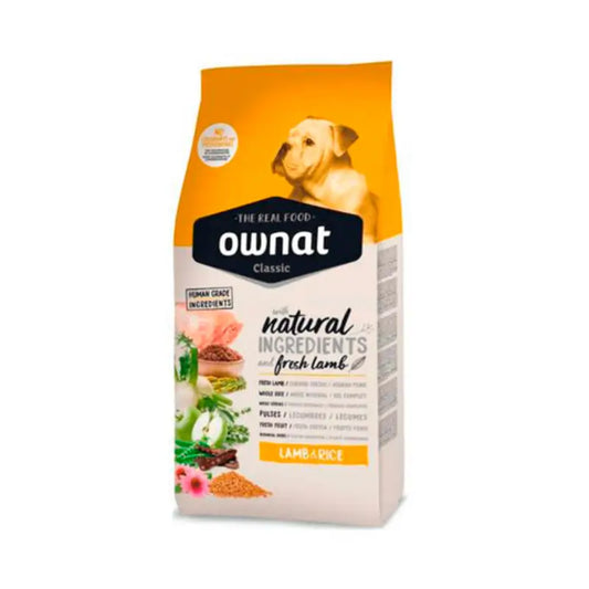 Ownat Classic Canine Adult Lamb & Rice 4Kg, dog food