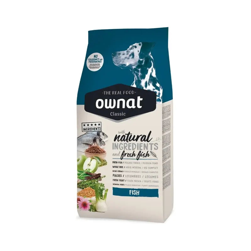 Ownat Classic Canine Adult Ψάρι 12Kg 