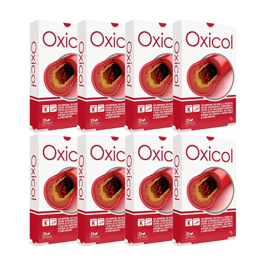 Oxicol, Συσκευασία 8 x 28 κάψουλες