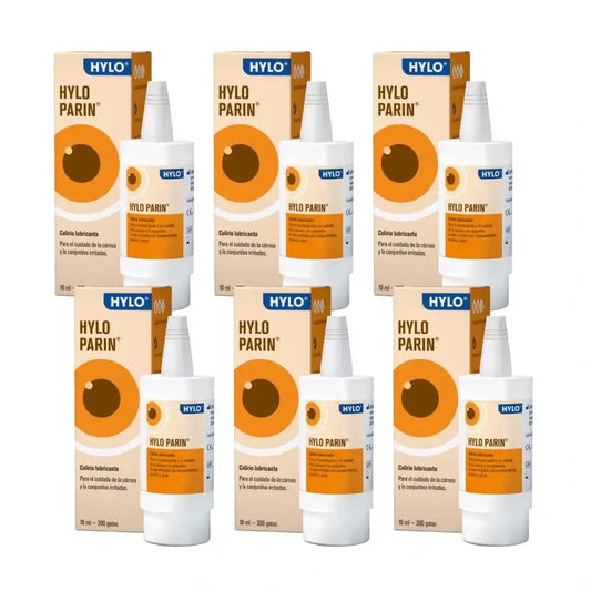 Hylo Parin Οφθαλμικό κολλύριο 10 ml, συσκευασία των 6