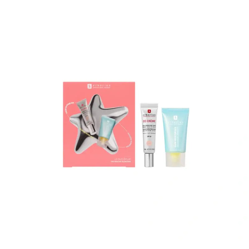 Σετ Erborian CC Crème Clair + Glow Moisturizer