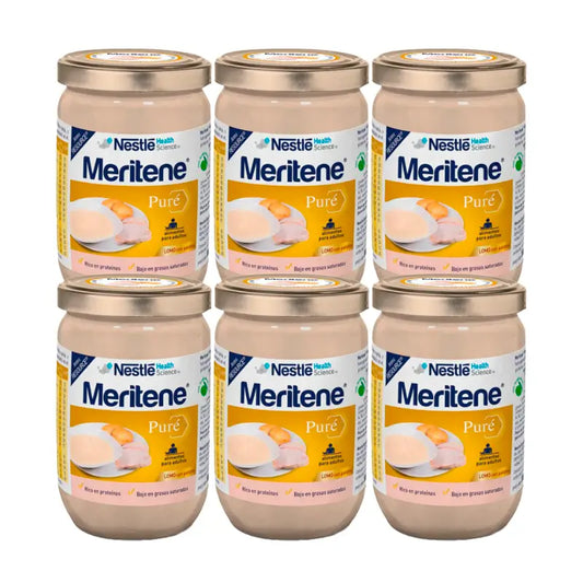 Meritene Mashed Pork Loin with Potatoes, Pack 6x300 g