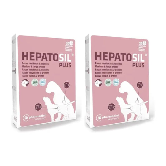 Hepatosil Plus Medium-Large Breed, Pack 2x30 Tablets