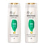 Pantene Nutri Plex Σαμπουάν για απαλά και λεία μαλλιά, Συσκευασία 2 x 385 ml