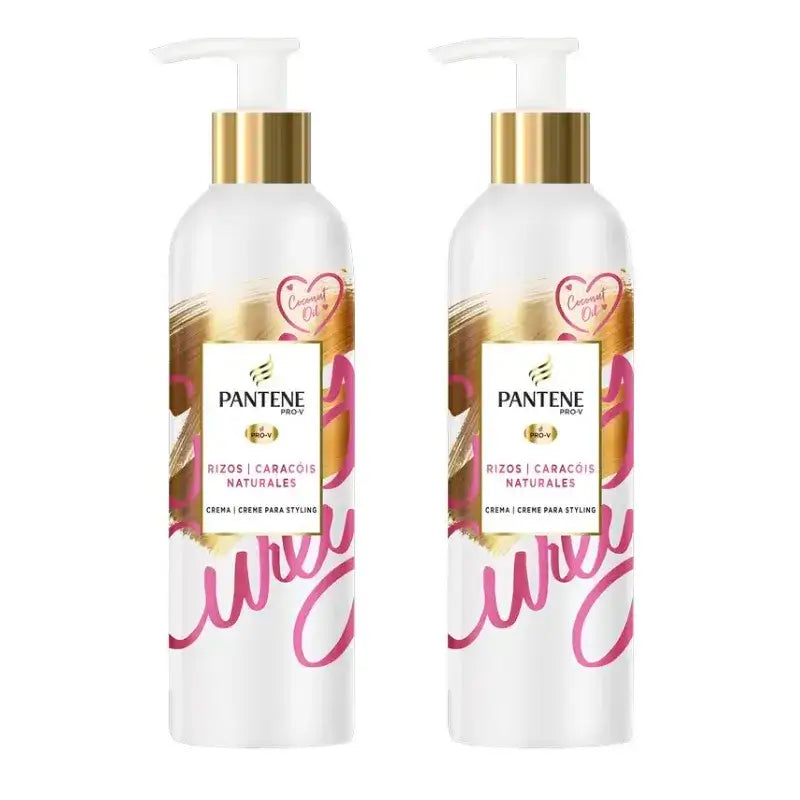 Pantene Pro-V Θρεπτική Κρέμα για Ζωντανές Μπούκλες, Συσκευασία 2 x 235 ml