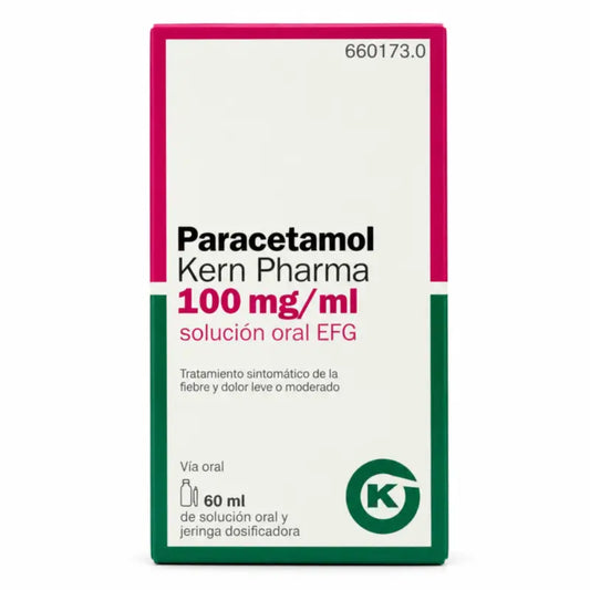 Παρακεταμόλη Kern Pharma EFG Πόσιμο διάλυμα 60 ml