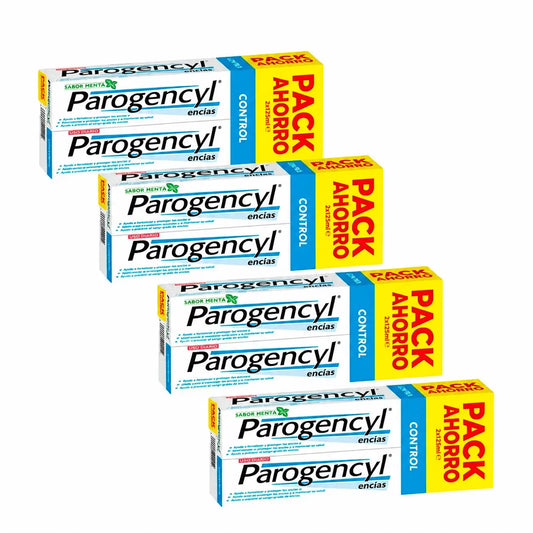 Parogencyl Duplo Control, συσκευασία 4 x 2 x 125 ml