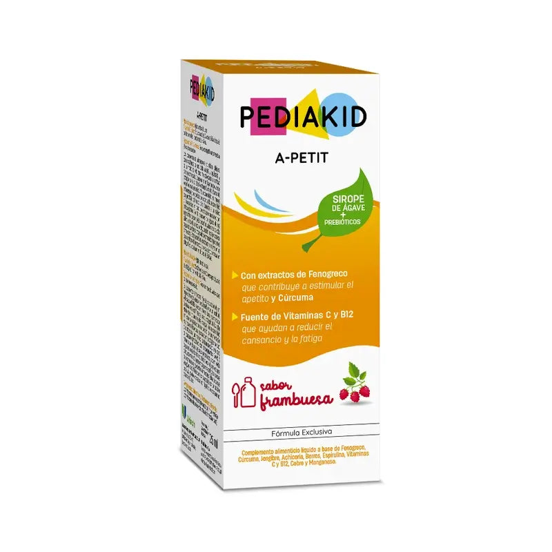 Pediakid Σιρόπι για την όρεξη και τον τόνο, με γεύση βατόμουρου, 125 ml