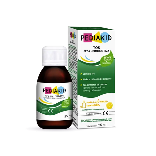 Pediakid Σιρόπι Λεμόνι για Ξηρό και Παραγωγικό Βήχα 125 ml