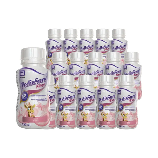 Pediasure Fiber Φράουλα, 30 × 220 ml 