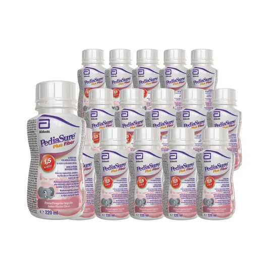 Pediasure Plus Fiber Φράουλα, 30 × 220 ml 