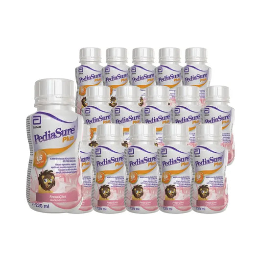 Pediasure Plus Φράουλα, 30 × 220 ml 