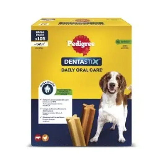 Pedigree Dentastix 105 15X7 Μπάρες Μεσαίου Μεγέθους 