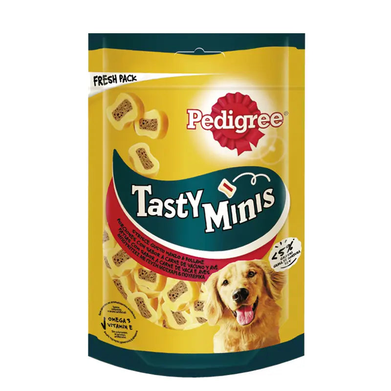 Pedigree Tasty Minis Chewy-Slices Βόειο 6X155Gr