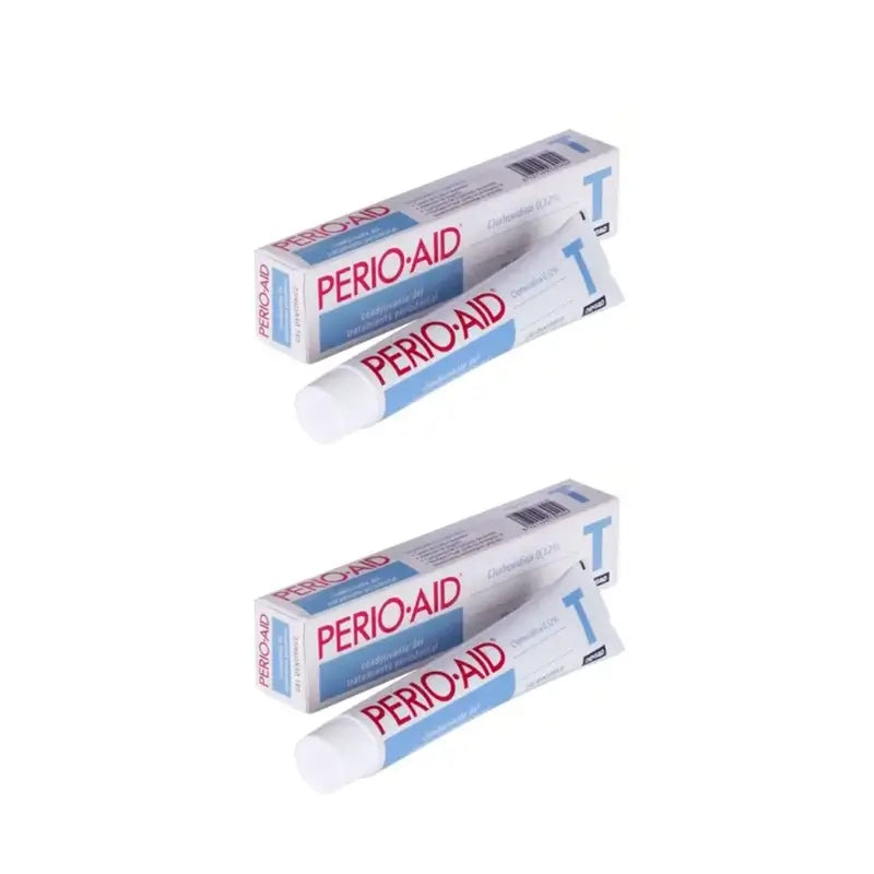 Perio Aid Γέλη για την περιοδοντική θεραπεία, 2×75 ml 