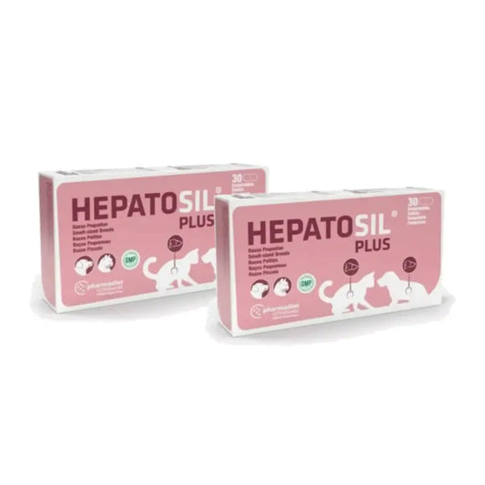 Pharmadiet Hepatosil Plus για μικρά σκυλιά, συσκευασία 2 x 30 δισκία