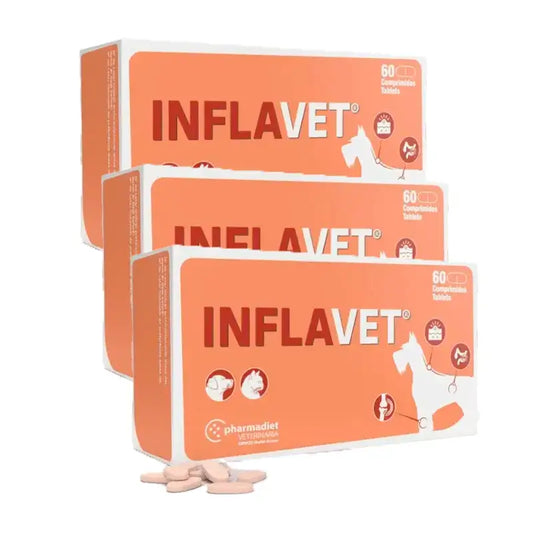 Pharmadiet Inflavet, Συσκευασία 3 x 60 δισκία