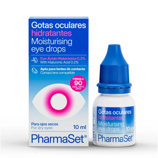 Pharmaset Ενυδατικές Οφθαλμικές Σταγόνες, 10 ml