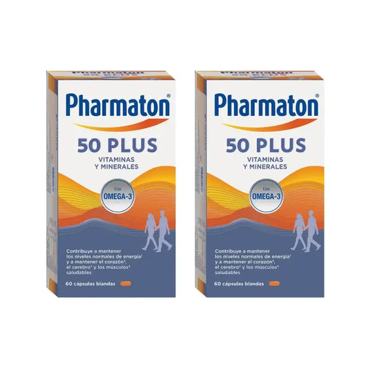 Pharmaton 50 Plus, 2X60 κάψουλες