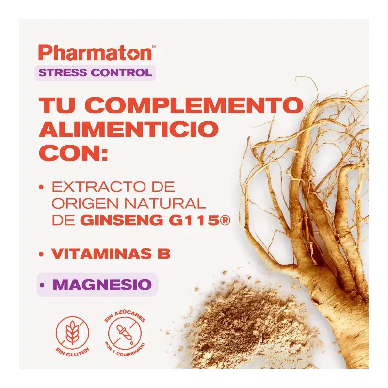 Pharmaton Stress Control Πολυβιταμίνη, 100 δισκία
