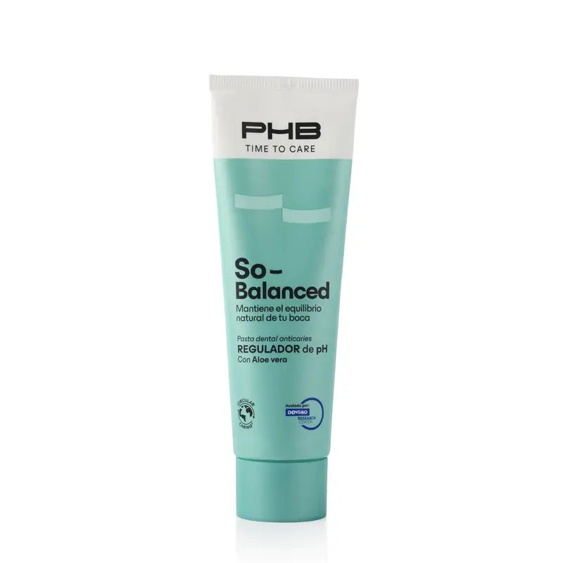 Phb Time To Care So Balanced Οδοντόκρεμα κατά της τερηδόνας, 75 ml