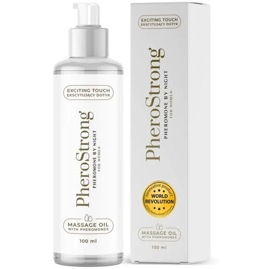 Pherostrong Λάδι μασάζ By Night για γυναίκες, 100 ml