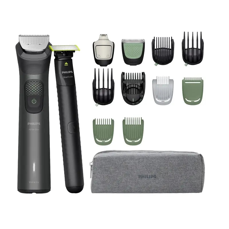Philips All-In-One Trimmer Σειρά 9000: Σετ περιποίησης 15 σε 1 Multi Grooming 