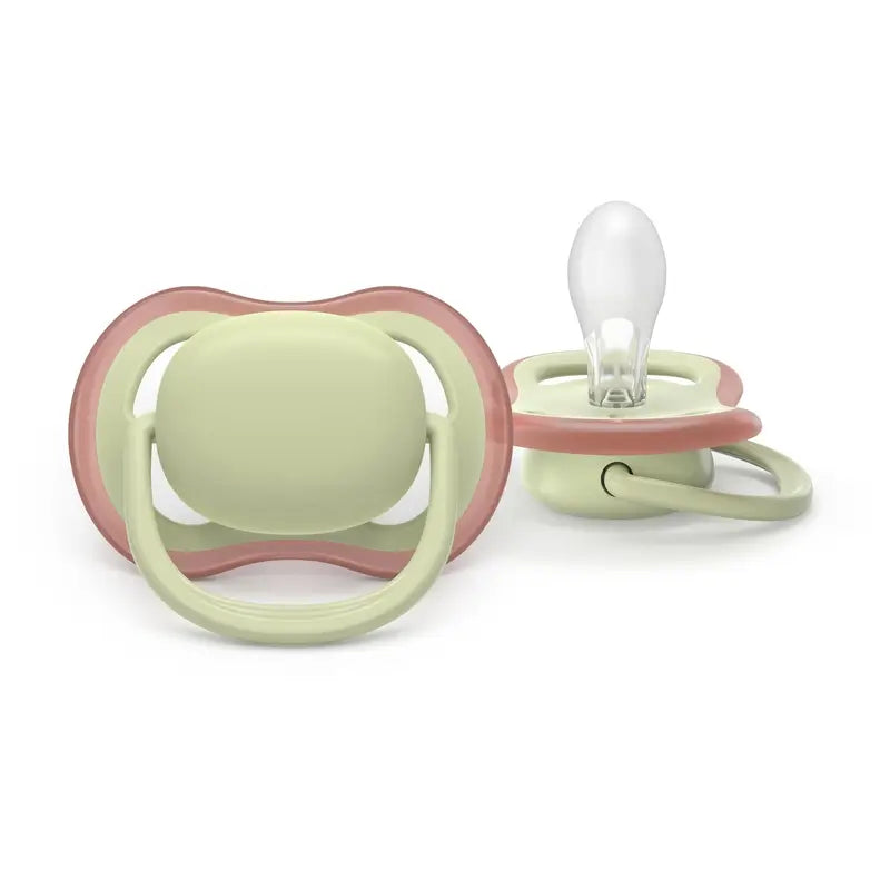 Philips Avent 2 πιπίλες Ultra Air «Colours of Nature» +18 μηνών, ουδέτερο χρώμα