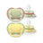Philips Avent 2 πιπίλες Ultra Air «Colours of Nature» +18 μηνών, ουδέτερο χρώμα