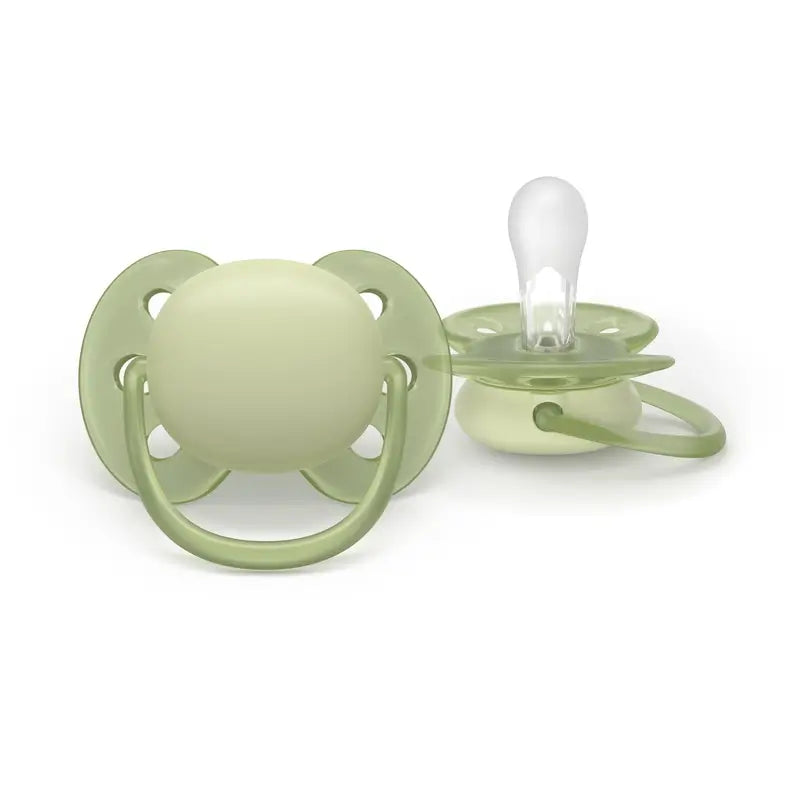 Philips Avent 2 πιπίλες ultra soft 0-6 μηνών για αγόρια