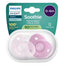 Philips Avent Soothie Calmante, 2 πιπίλες, 0-6 μ., για κορίτσια