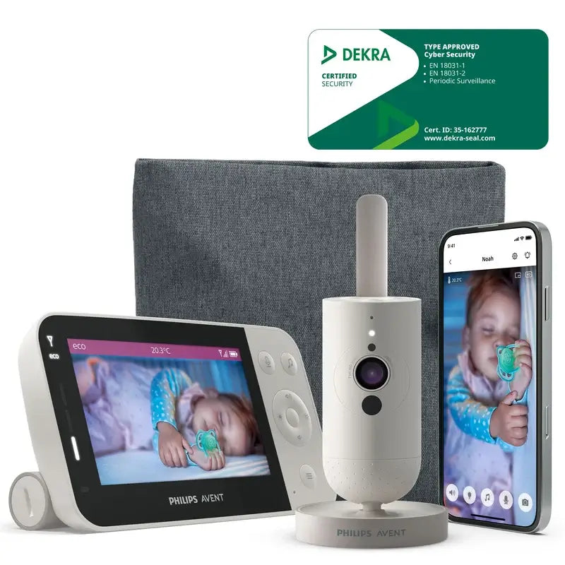 Philips Avent Βιντεο-παιδικό μόνιτορ, οθόνη 2,7'', νυχτερινή όραση, 1 τεμάχιο