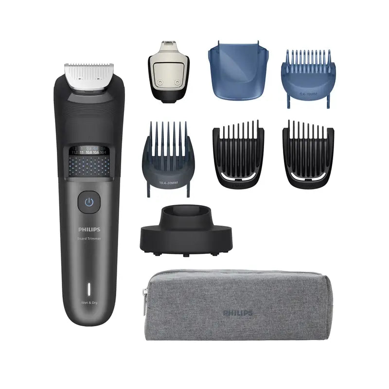 Philips Beard Trimmer Σειρά 7000: Διαμόρφωση της γενειάδας με συλλέκτη τριχών Beard Trimmer 