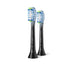 Philips Κεφαλές Sonicare Diamondclean Mini Μαύρες, Συσκευασία 2 τεμαχίων
