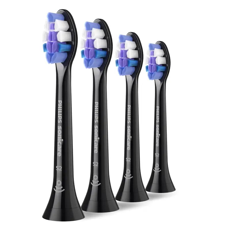 Philips Κεφαλές Sonicare ProResults Μαύρες, Συσκευασία 2 τεμαχίων 