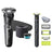 Philips Shaver Series 5000 Wet & Dry Skiniq, κεφαλές 360D 