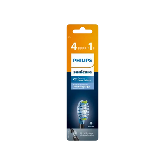 Ανταλλακτικά Philips Sonicare Premium Plaque Defence, 4+1 τεμάχια