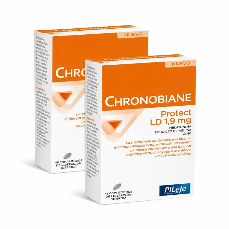 Pileje Chronobiane Ld Protect 1,9 mg Συσκευασία 2 x 45 δισκία