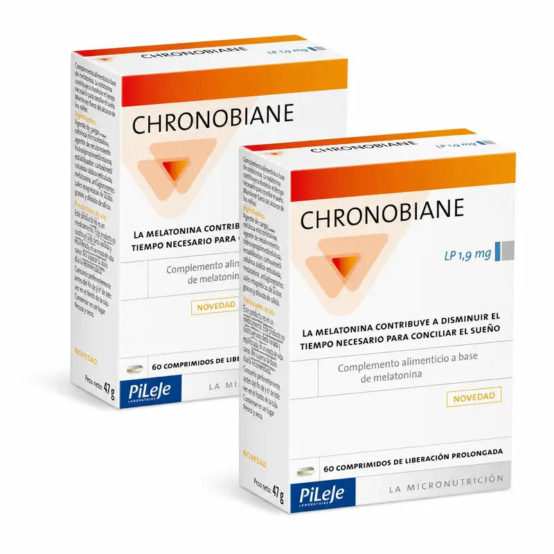 Pileje Chronobiane LP 1,9 mg, συσκευασία 2 x 60 δισκία