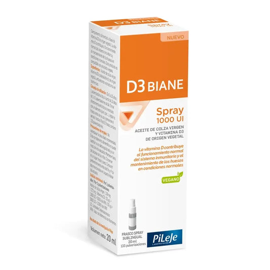 Pileje D3 Biane 1000 IU Σπρέι 20 ml