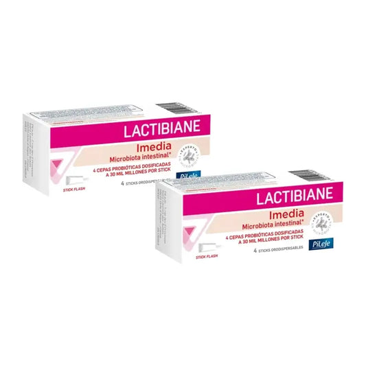 Pileje Lactibiane Imedia Συσκευασία 2 x 4 στικ